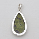 Tasmanian Serpentine Silver Pendants