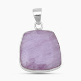 925 Sterling Silver kunzite Pendants