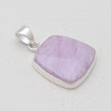 925 Sterling Silver kunzite Pendants
