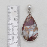Purple Spiny Oyster Silver Pendants