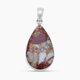Purple Spiny Oyster Silver Pendants
