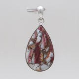 Purple Spiny Oyster Silver Pendants