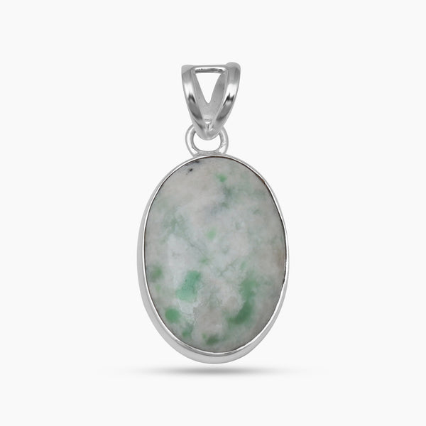925 Sterling Silver Susorite Quartz Pendants