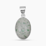 925 Sterling Silver Susorite Quartz Pendants