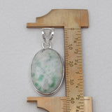 925 Sterling Silver Susorite Quartz Pendants