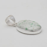 925 Sterling Silver Susorite Quartz Pendants