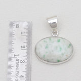 925 Sterling Silver Susorite Quartz Pendants