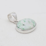 925 Sterling Silver Susorite Quartz Pendants