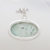 925 Sterling Silver Susorite Quartz Pendants