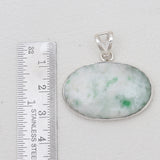 925 Sterling Silver Susorite Quartz Pendants
