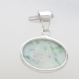 925 Sterling Silver Susorite Quartz Pendants