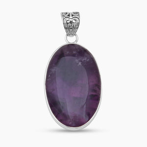 925 Silver Purple Super Seven Pendants