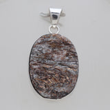 925 Sterling Silver Astrophyllite Pendants