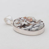 Natural Astrophyllite Silver Pendants
