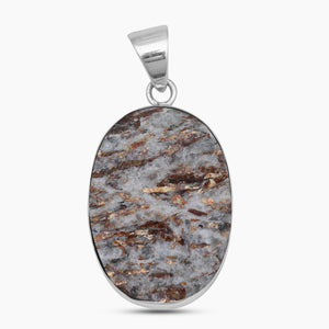 925 Sterling Silver Astrophyllite Pendants