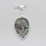 925 Sterling Silver Rainforest Jasper Pendants