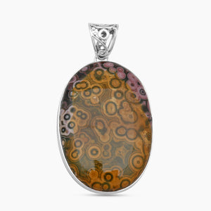 Ocean Jasper Silver Pendants