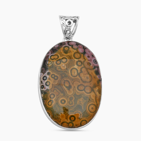 Ocean Jasper Silver Pendants