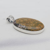 Ocean Jasper Silver Pendants