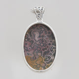 Ocean Jasper Silver Pendants