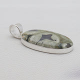 Rainforest Jasper Silver Pendants