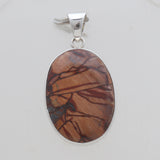 925 Sterling Silver Dynasty Jasper Pendants