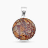925 Sterling Silver Dynasty Jasper Pendants