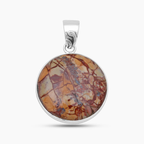 925 Sterling Silver Dynasty Jasper Pendants