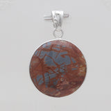 925 Sterling Silver Dynasty Jasper Pendants