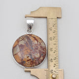 925 Sterling Silver Dynasty Jasper Pendants