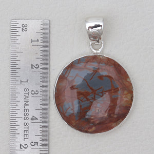 925 Sterling Silver Dynasty Jasper Pendants