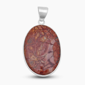Dynasty Jasper Silver Pendants