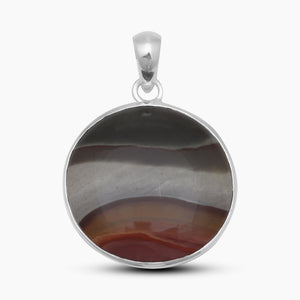 925 Silver Polychrome Jasper Pendants