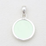 925 Silver Lemon Chrysoprase Pendants