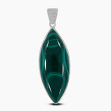 925 Sterling Silver Malachite Pendants