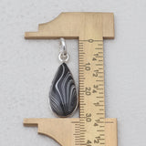 925 Sterling Silver Fordite Jasper Pendants