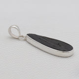 Green Tourmaline Silver Plain Pendants