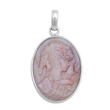 925 Silver Abalone Shell Pendant