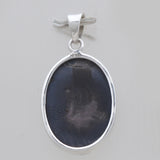 925 Sterling Silver Carving Shell Pendants