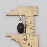 925 Sterling Silver Black Opal Pendants
