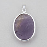 Carving Ametrine Silver Pendants