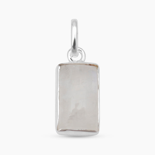 925 Sterling Silver Rainbow Moonstone Pendants