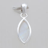 925 Sterling Silver Rainbow Moonstone Pendants