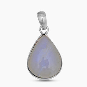 925 Sterling Silver Rainbow Moonstone Pendants