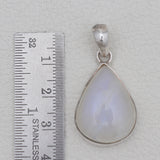 925 Sterling Silver Rainbow Moonstone Pendants