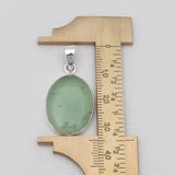 925 Sterling Silver Nephrite Jade Pendants