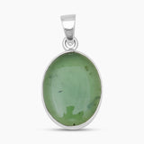 925 Sterling Silver Nephrite Jade Pendants