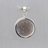 925 Sterling Silver Coin Pendant