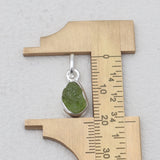 Green Peridot Silver Plain Pendants