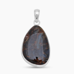 925 Sterling Silver Pietersite Pendants